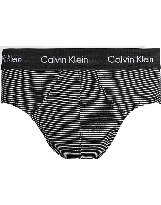 Calvin Klein pilki medvilninės vyriškos kelnaitės su juoda guma