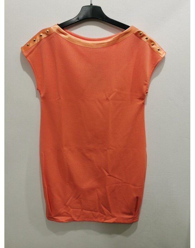 Moe  L(40) dydžio oranžinė klasikinė suknelė Prestige